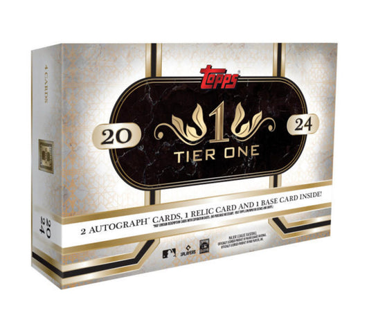 2024 Topps Tier One Baseball Hobby Box