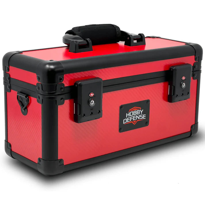 Hobby Defense Case 1 Row Red
