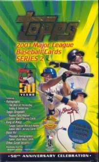2001 Topps Series 2 Baseball Jumbo Box