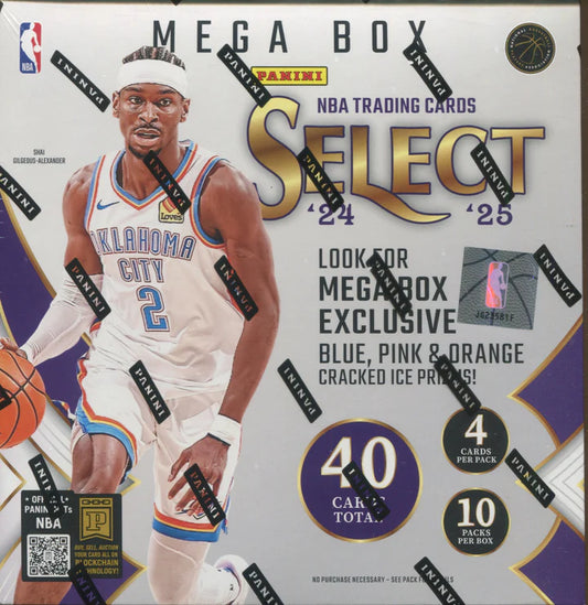 2024-2025 Panini Select Basketball Mega Box