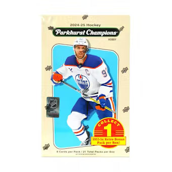 2024-25 Upper Deck Parkhurst Champions Hockey Hobby Pack