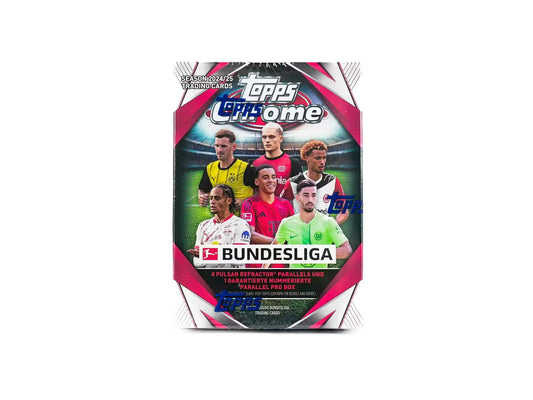 2024 Topps Chrome Bundesliga Soccer Blaster