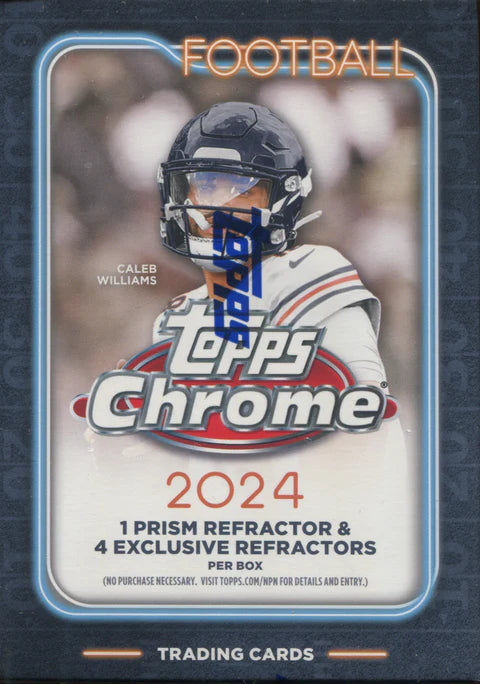 2024 Topps Chrome Football Blaster Box
