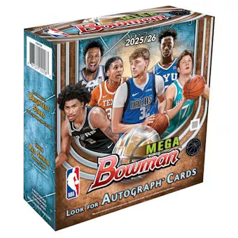 2025-26 Bowman Basketball Mega Box