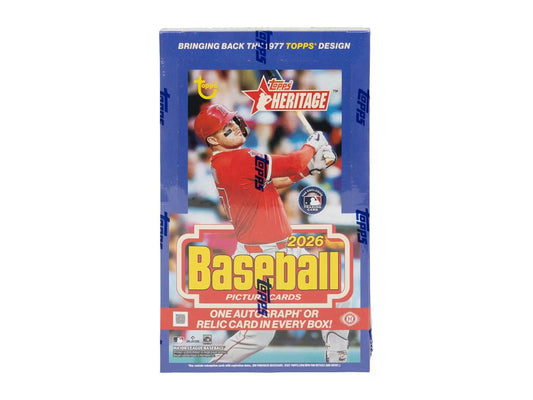 2026 Topps Heritage Baseball Hobby Pack
