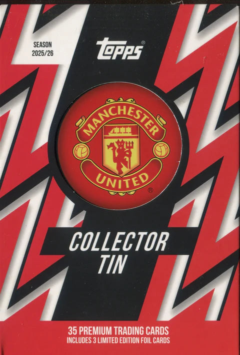 2025-26 Topps Manchester United Collector Tin