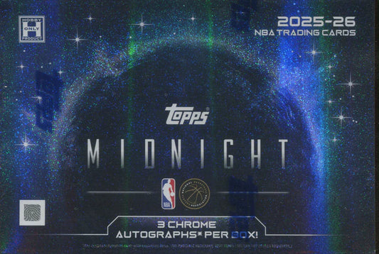 2025-26 Topps Midnight Basketball Hobby Box