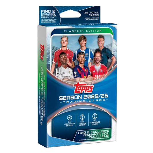 2025-26 Topps UEFA Club Competitions Soccer Hanger Box