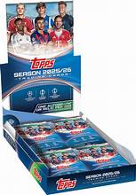 2025-26 Topps UEFA Club Competitions Soccer Hobby Pack