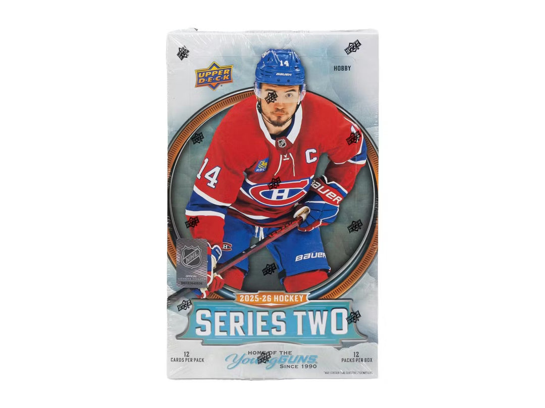 2025-26 Upper Deck Hockey Series 2 Hobby Box