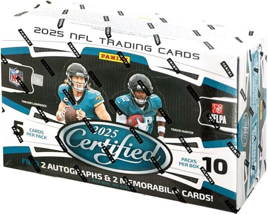 2025 Panini Certified Football Hobby Box Pack