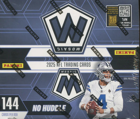 2025 Panini Mosaic Football No Huddle Hobby Box