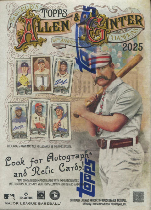 2025 Topps Allen & Ginter Baseball Blaster Box