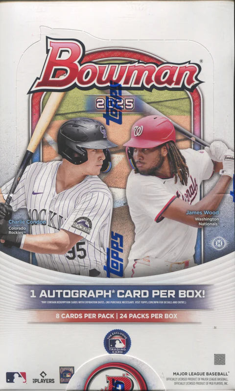 2025 Topps Bowman Baseball Hobby Box