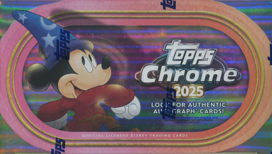 2025 Topps Chrome Disney Hobby Box