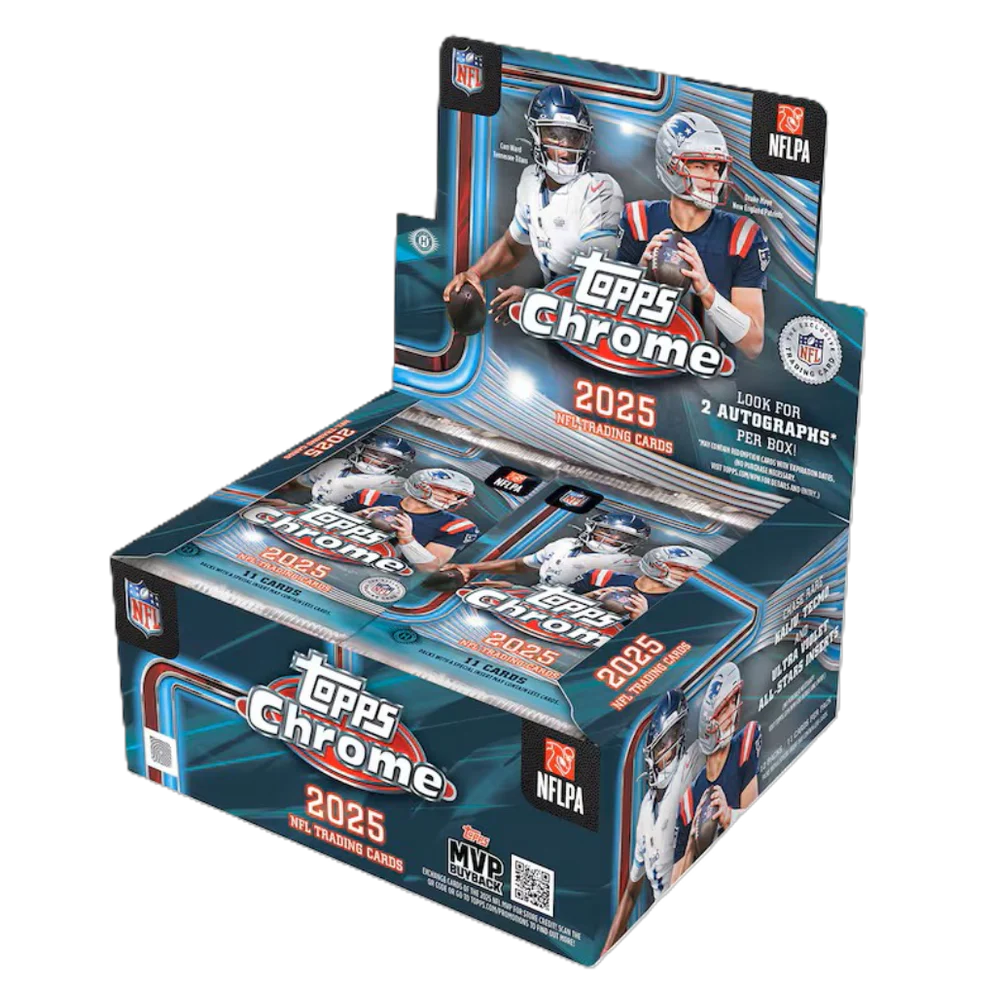 2025 Topps Chrome Football Jumbo Box