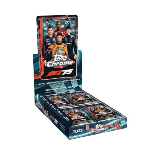 2025 Topps Chrome Formula 1 Racing Hobby Pack