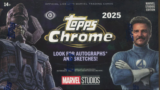 2025 Topps Chrome Marvel Studios Hobby Box