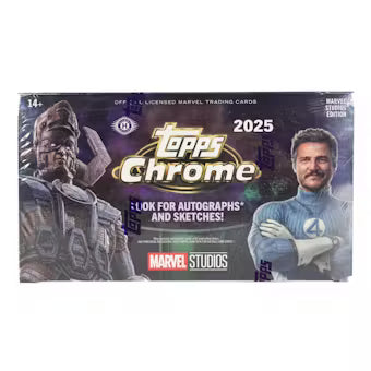 2025 Topps Chrome Marvel Studios Hobby Pack