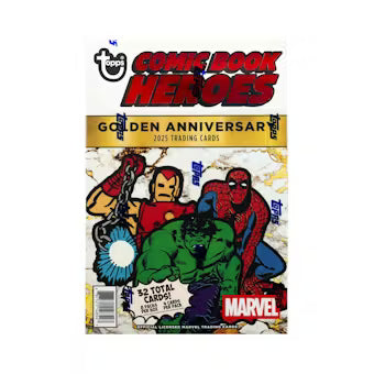 2025 Topps Marvel Comic Book Heroes 1975 Golden Anniversary Box