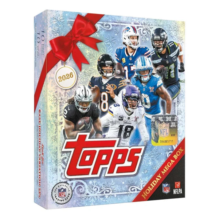 2026 Topps Holiday Football Mega Box (Availble 10/23)