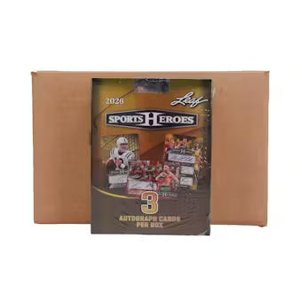2026 Leaf Sports Heroes Multi-Sport Hobby 10 Box Case