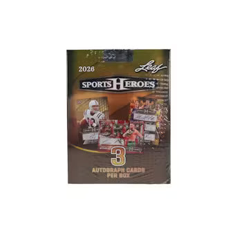 2026 Leaf Sports Heroes Multi-Sport Hobby Box