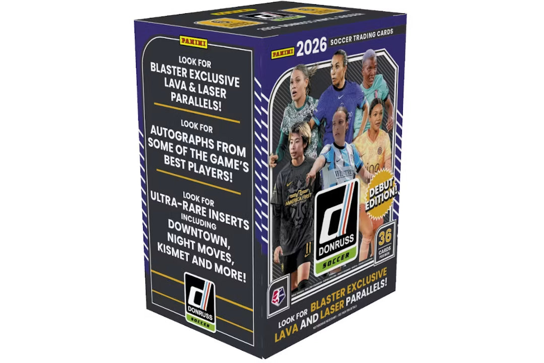 2026 Panini Donruss NWSL Soccer Blaster Box