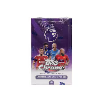 2026 Topps Chrome EPL Soccer Value Box
