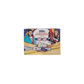 2026 Topps Chrome U.S. Winter Olympic &amp; Paralympic Team Hopefuls Blaster Box