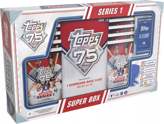 2026 Topps Series One Baseball Super Box