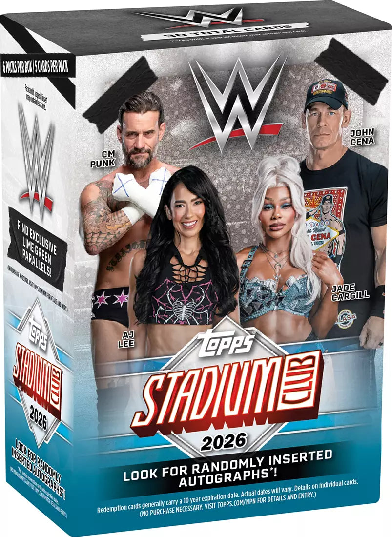 2026 Topps Stadium Club WWE Value Box
