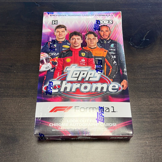 2023 Topps Chrome Formula 1 Racing Hobby Box