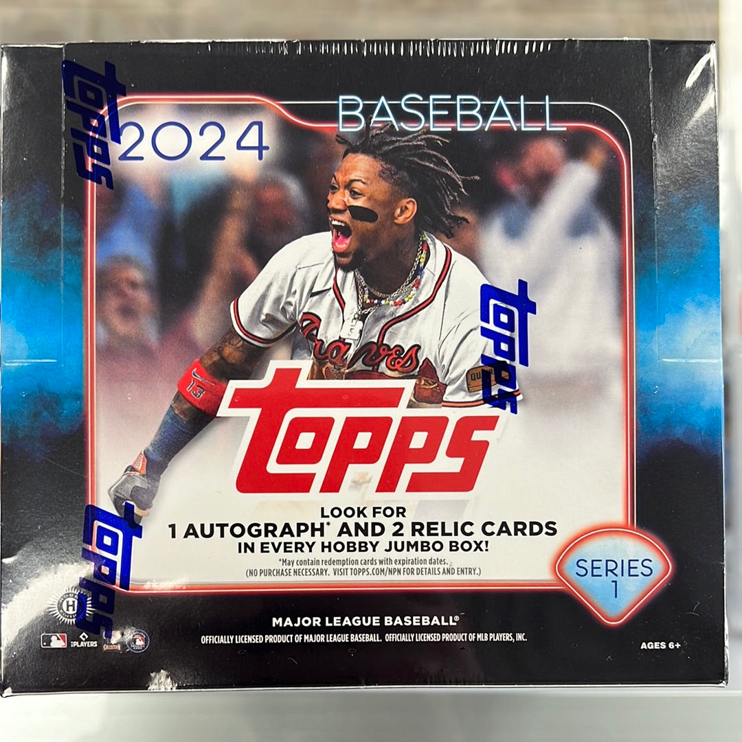 2024 Topps Series 1 Baseball Jumbo Box Port City Sports Collectibles