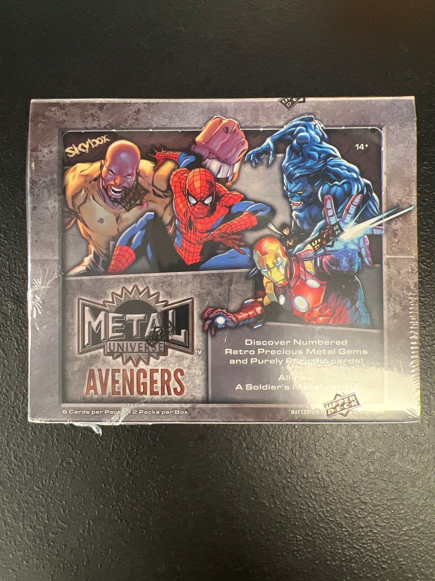 2024 Uppe Deck Metal Universe Avengers Hobby Box