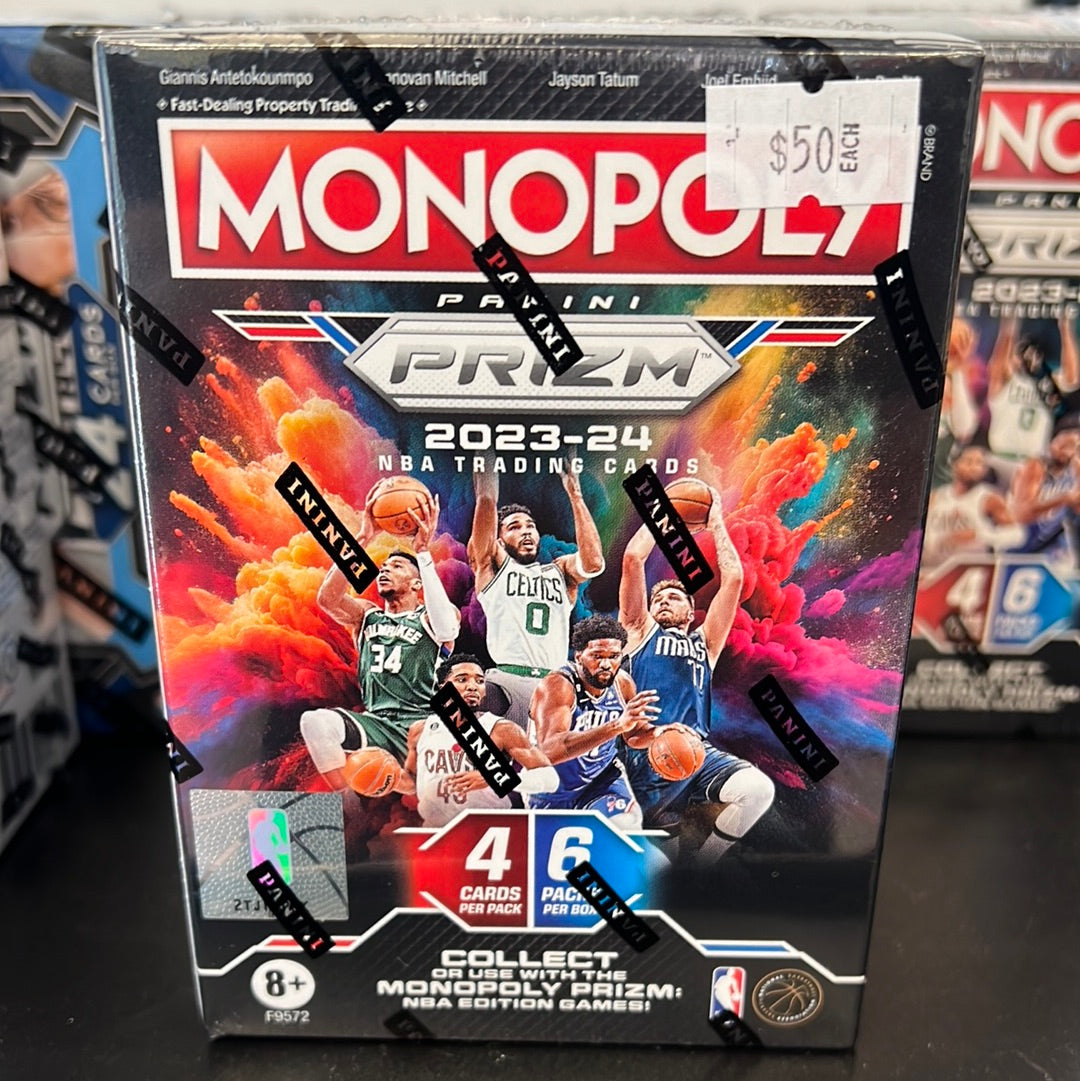 2023-24 Panini Prizm Monopoly Basketball Blaster