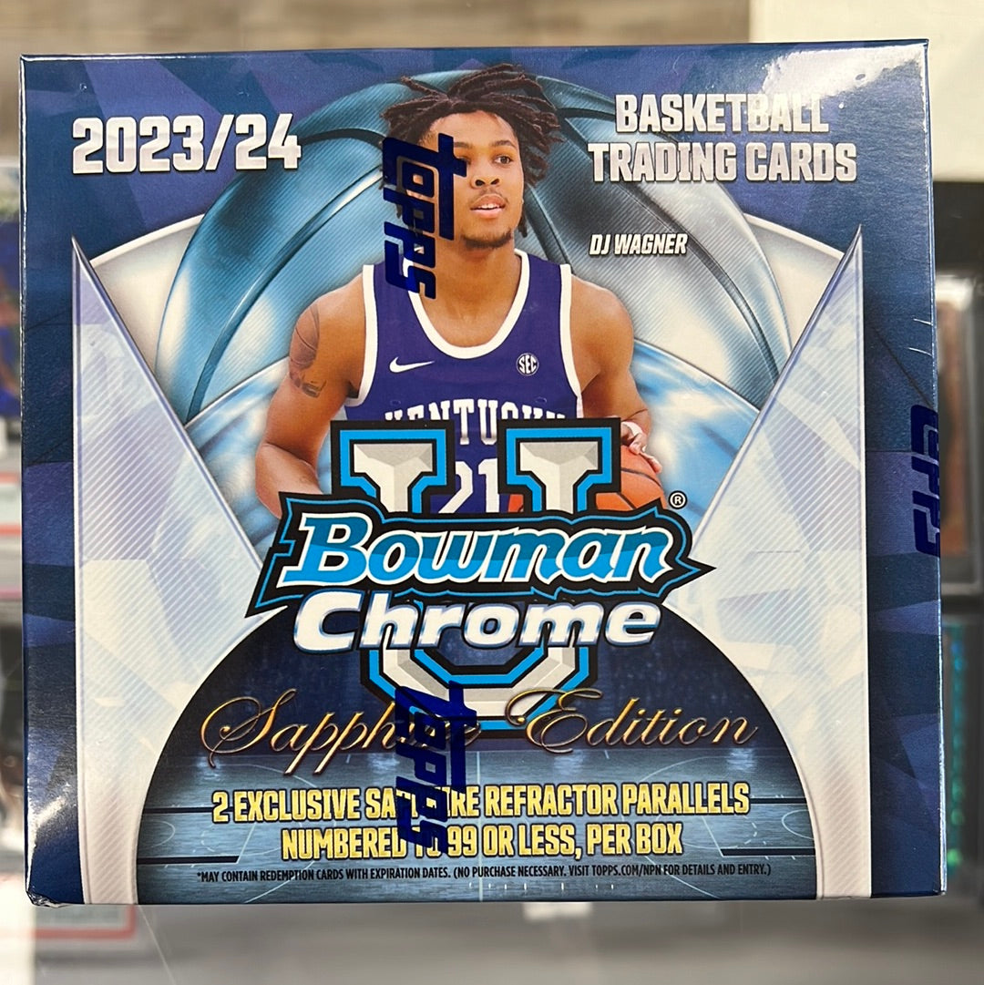 2023-24 Bowman Chrome U Sapphire Basketball