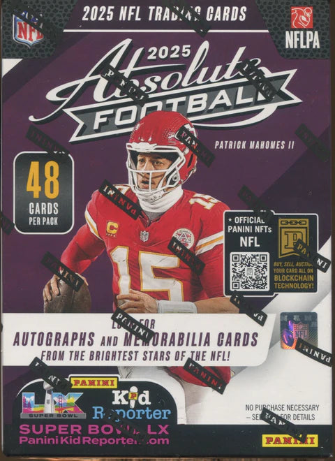 2025 Panini Absolute Football Blaster Box
