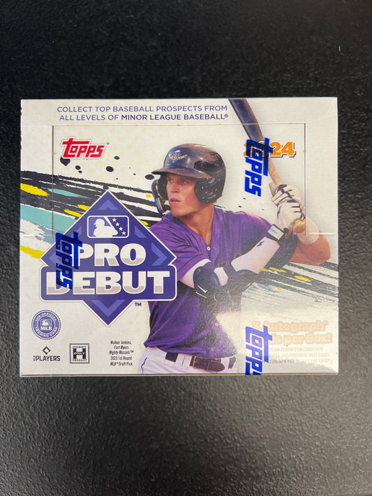 2024 Topps Pro Deput Baseball Jumbo Box