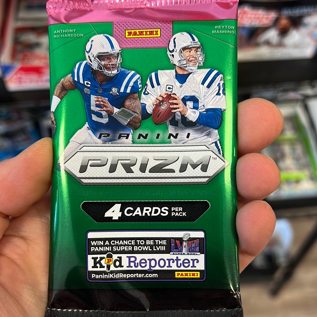 2023 Panini Prizm Football Retail Pack