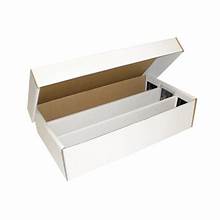 BCW 3 Row Storage Box