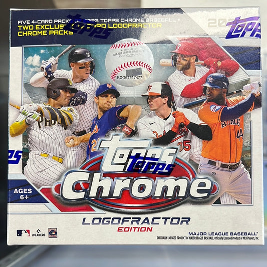 2023 Topps Chrome Baseball Logofractor Edition