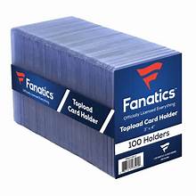 Fanatics 3x4 Top Loader 100 Count