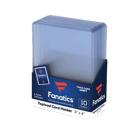 Fanatics Top Loader 108 Pt