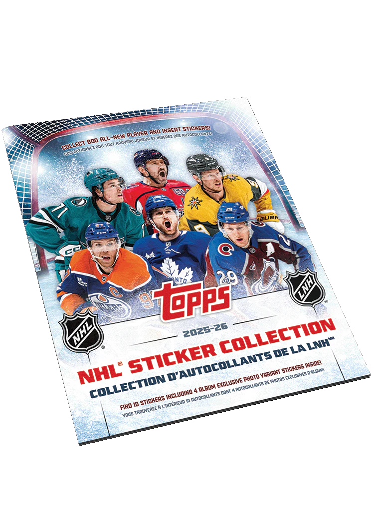 2025-26 Topps NHL Sticker Booklet
