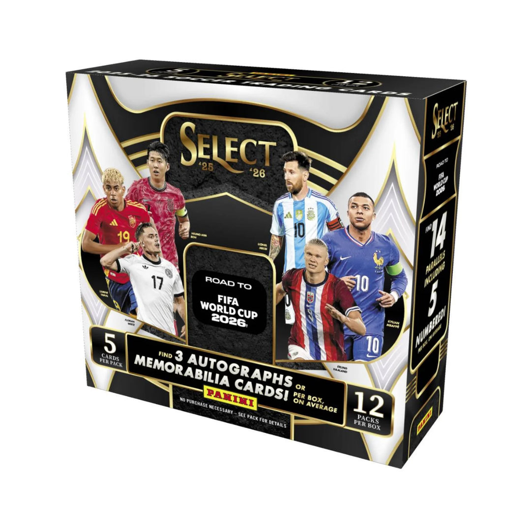 2026 Panini Select FIFA Road to the World Cup Soccer Hobby Box