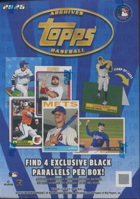 2025 Topps Archives Baseball Blaster Box