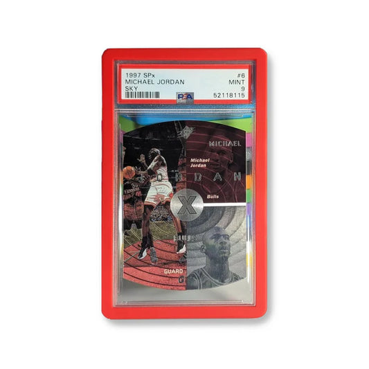 Hobby Defense PSA Slab Bumper Red