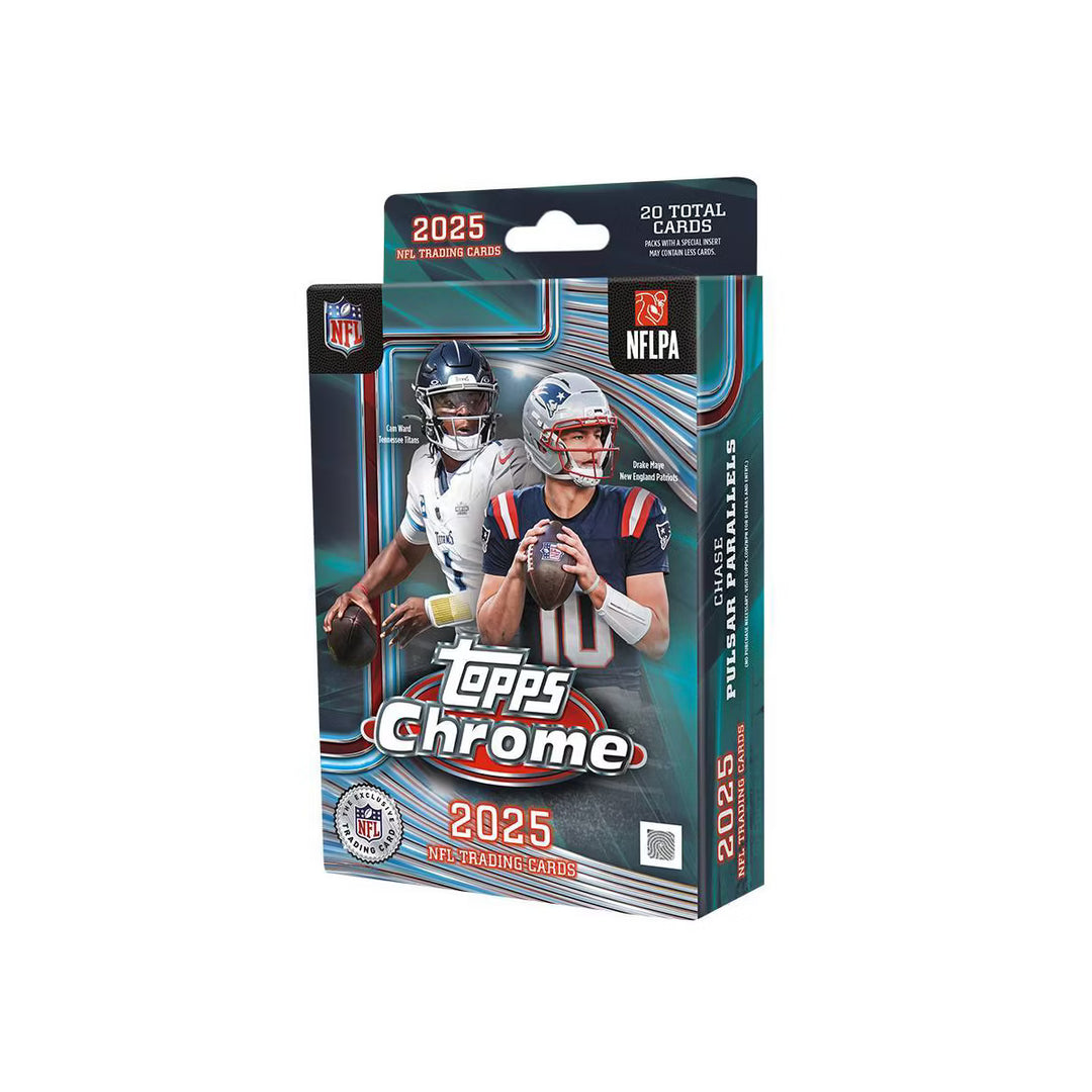 2025 Topps Chrome Football Hanger Box