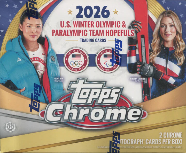 2026 Topps Chrome U.S. Winter Olympic &amp; Paralympic Team Hopefuls Hobby Box